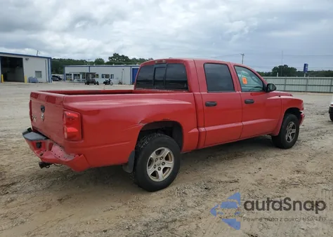 2007 Dodge Dakota Quad Slt z USA, uszkodzony, nr VIN 1D7HE48K37S192505
